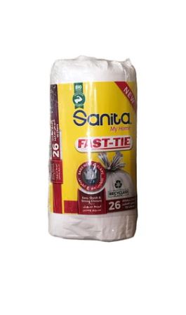 Sanita Fast Tie Trash Bag Small