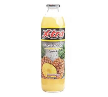 Xtra Pineapple Juice Glass Bottle 1L