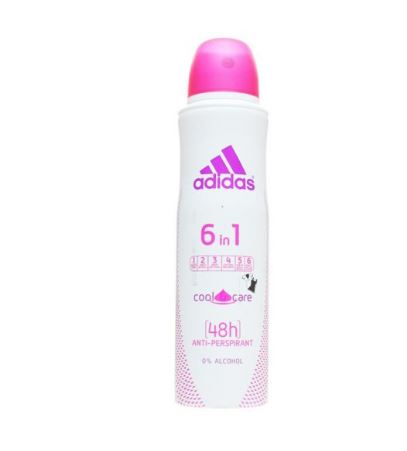 Adidas 6 in 1 Cool & Care Deodorant 150ML