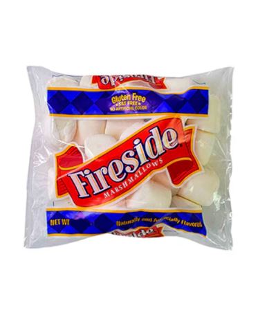 Amercian Fireside Fat Free Marshmallows White 141G