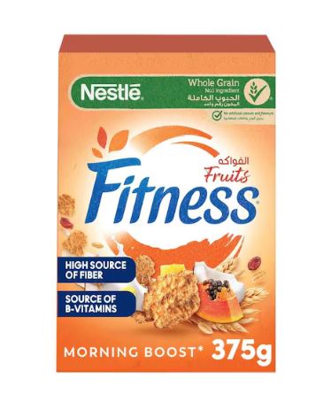 Nestle Fitness Morning Boost Fruits Cereal 375G