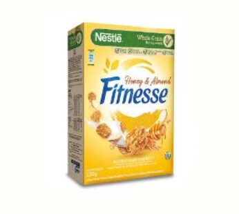 Nestle Fitness Honey & Almond Cereal 375G