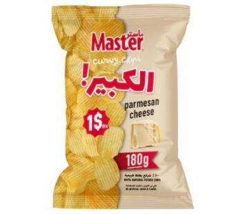 Master Curvy Parmesan Cheese Chips 180G