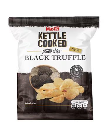 Master Kettle Cooked Black Truffle Chips 42G