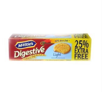 Mcvitie’s Digestive Light Biscuits 500G