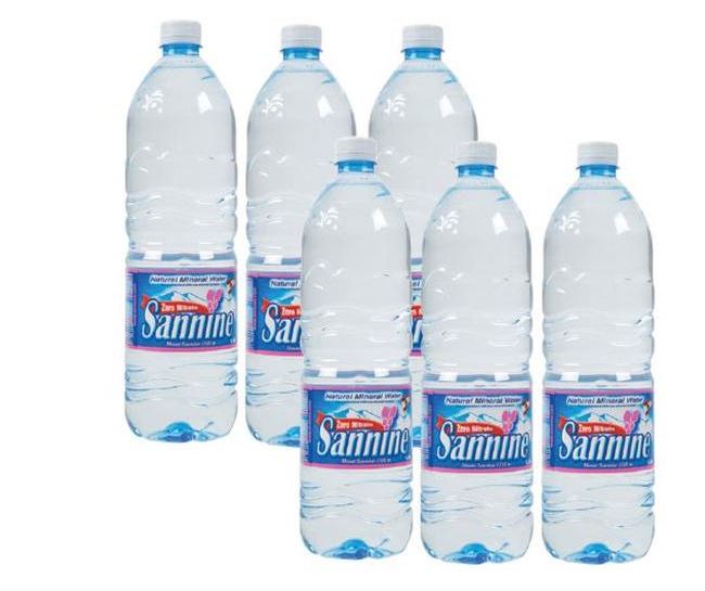 Sannine Natural Mineral Water  6X2L