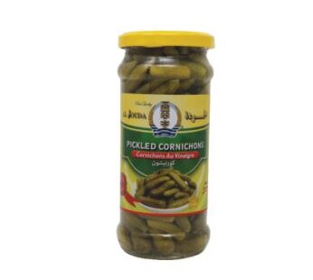 Al Jouda Pickled Cornichons 380G