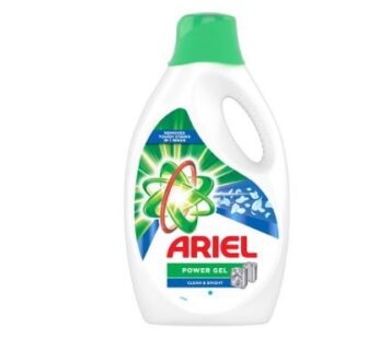 Ariel Power Gel Liquid Detergent Clean & Bright 2.5L