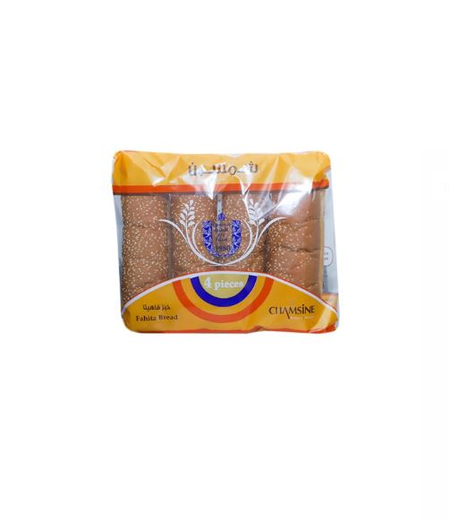 Chamsine Fahita Bread Bun 450G 4 Pieces