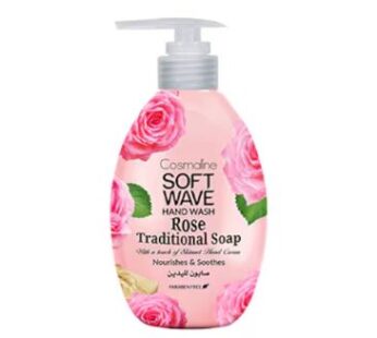 Cosmaline Soft Wave Hand Wash Rose Traditional Soap 550ML