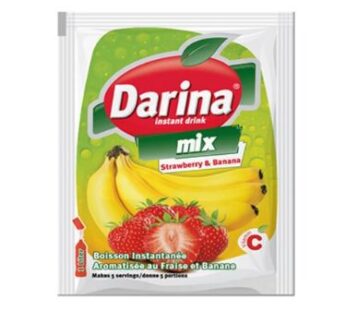 Darina Strawberry & Banana Mix Instant Drink Sachet 25G