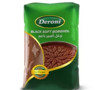 Deroni Black Soft Borghol 900G