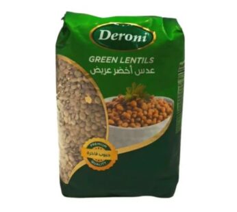 Deroni Green Lentils 900G