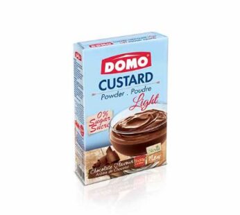 Domo Custard Powder Light Chocolate 100G