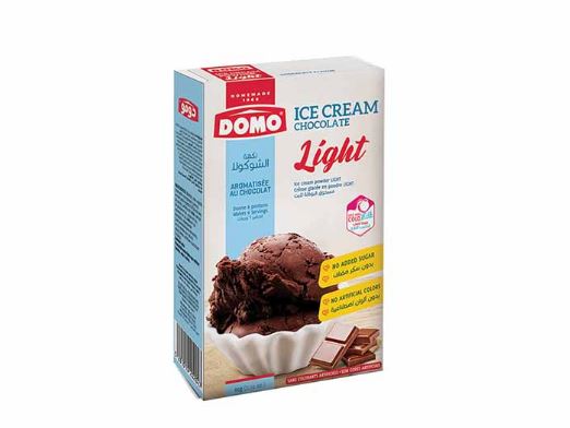 Domo Light Chocolate Ice Cream Powder 50G