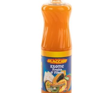 Maccaw Exotic Fruits & Fibres Juice Glass Bottle 1L