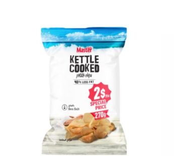 Master Kettle Cooked Sea Salt Chips 270G