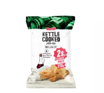 Master Kettle Cooked Sea Salt & Vinegar Chips 270G