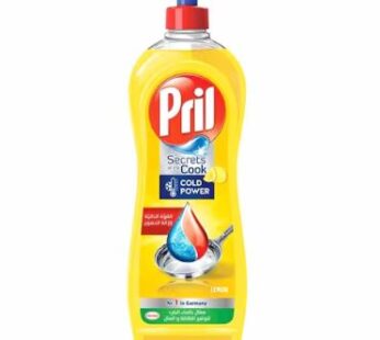 Pril Cold Power Lemon Dishwashing Liquid 650ML