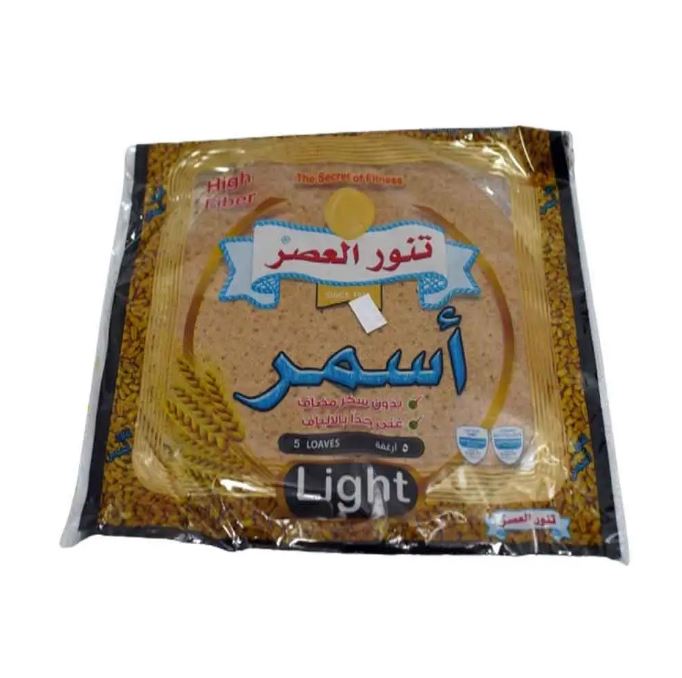 Tannour Al Asr Light Brown Bread 5 Loaves