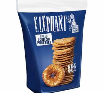 Elephant Sea Salt Baked Squeezed Pretzels 40G