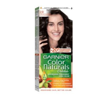 Garnier Color Naturals Hair Cream Deep Luminous Black No 2