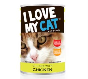 I Love My Cat Chunks With Chicken 415G