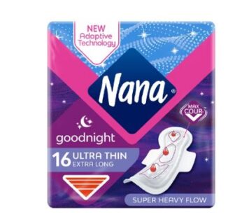 Nana Ultra Thin Extra Long Good Night 16 Pads