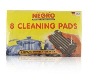 Negro 8 Cleaning Pads Steel Wool 150G