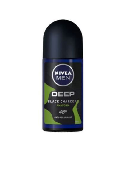 Nivea Deep Black Carbon Amazonia Roll On 50ML