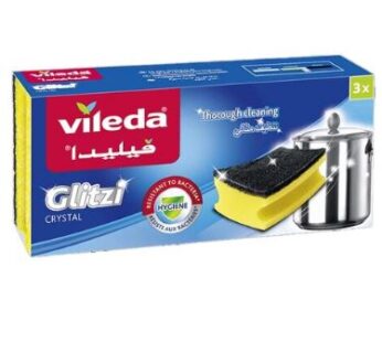 Vileda Glitzi Crystal Sponge 3 Pieces