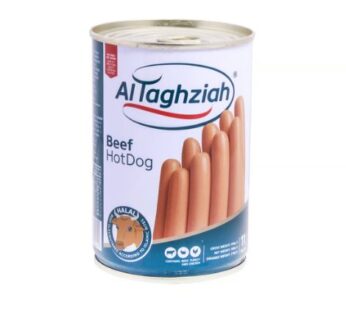 Al Taghziah Beef HotDog Can 380G