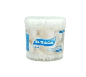 Elsads Round Cotton Ear Buds 200 Pieces