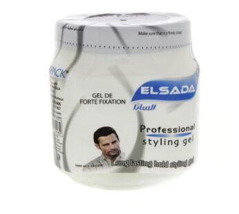 Elsada Professional Hair Styling Gel Silver 1L