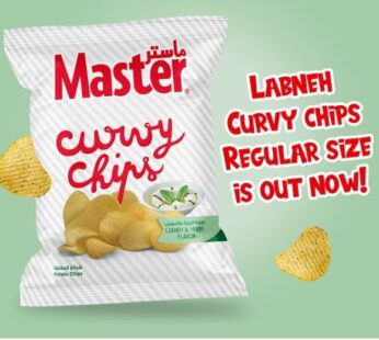 Master Curvy Labneh & Herbs Chips 70G