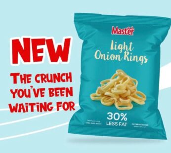 Master Light Onion Rings Chips 45G