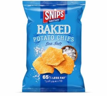 Snips Baked Potato Chips Sea Salt 30G