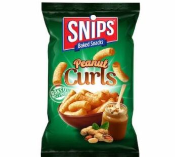 Snips Curls Peanut 230G