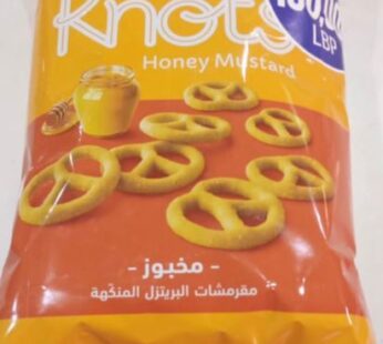 Snips Pretzel Knots Honey Mustard 250G