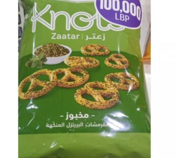 Snips Pretzels Knots Zaatar 250G