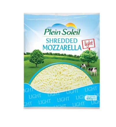 Plein Soleil Shredded Mozzarella Light 400G