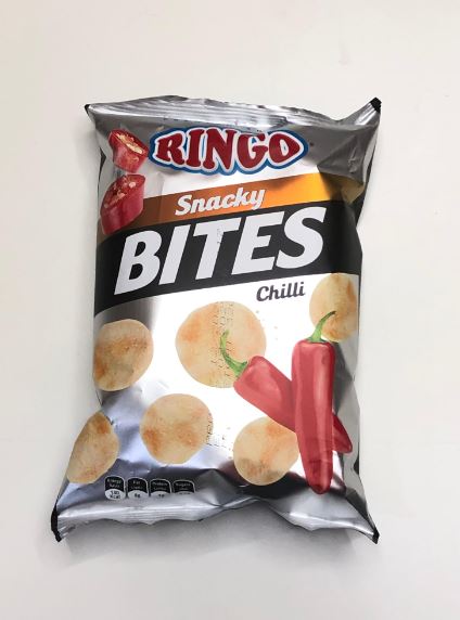 Ringo Snacky Bites Chili Chips 32G