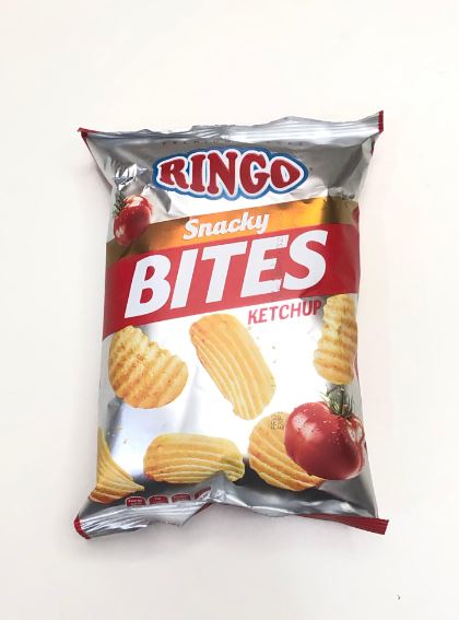 Ringo Snacky Bites Ketchup Chips 32G