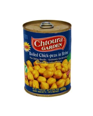 Chtoura Garden Boiled Chickpeas 400G