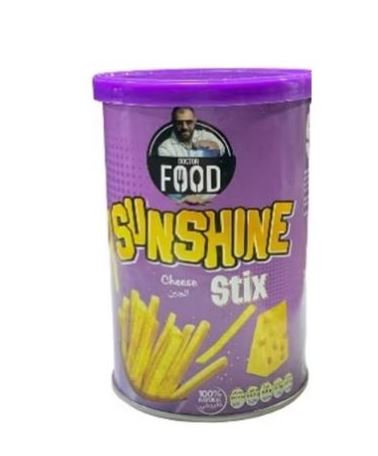 Dr.Food Sunshine Stix Cheese Chips 45G