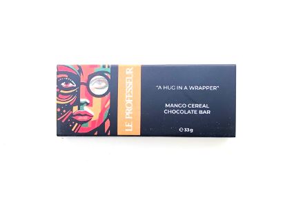 Le Professeur Mango Cereal Chocolate Bar 33G