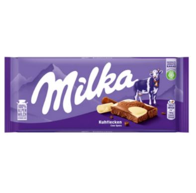 Milka Happy Cows Chocolate Bar 100G