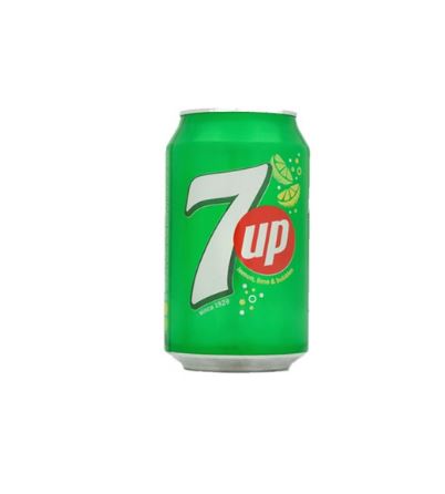 Seven Up Soft Drink Can 330ML