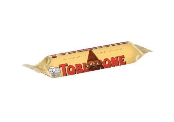 Toblerone Swiss Milk Chocolate With Honey & Almond Nougat 35G