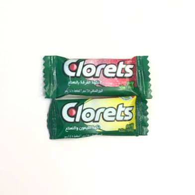 Clorets lemon Mint – Cinnamon Mint Flavor Chewing Gum 2 Pieces